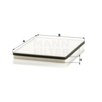 Фильтр салона MANN-FILTER CU 3132